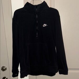 Nike Black Quarter-Zip Sweatshirt